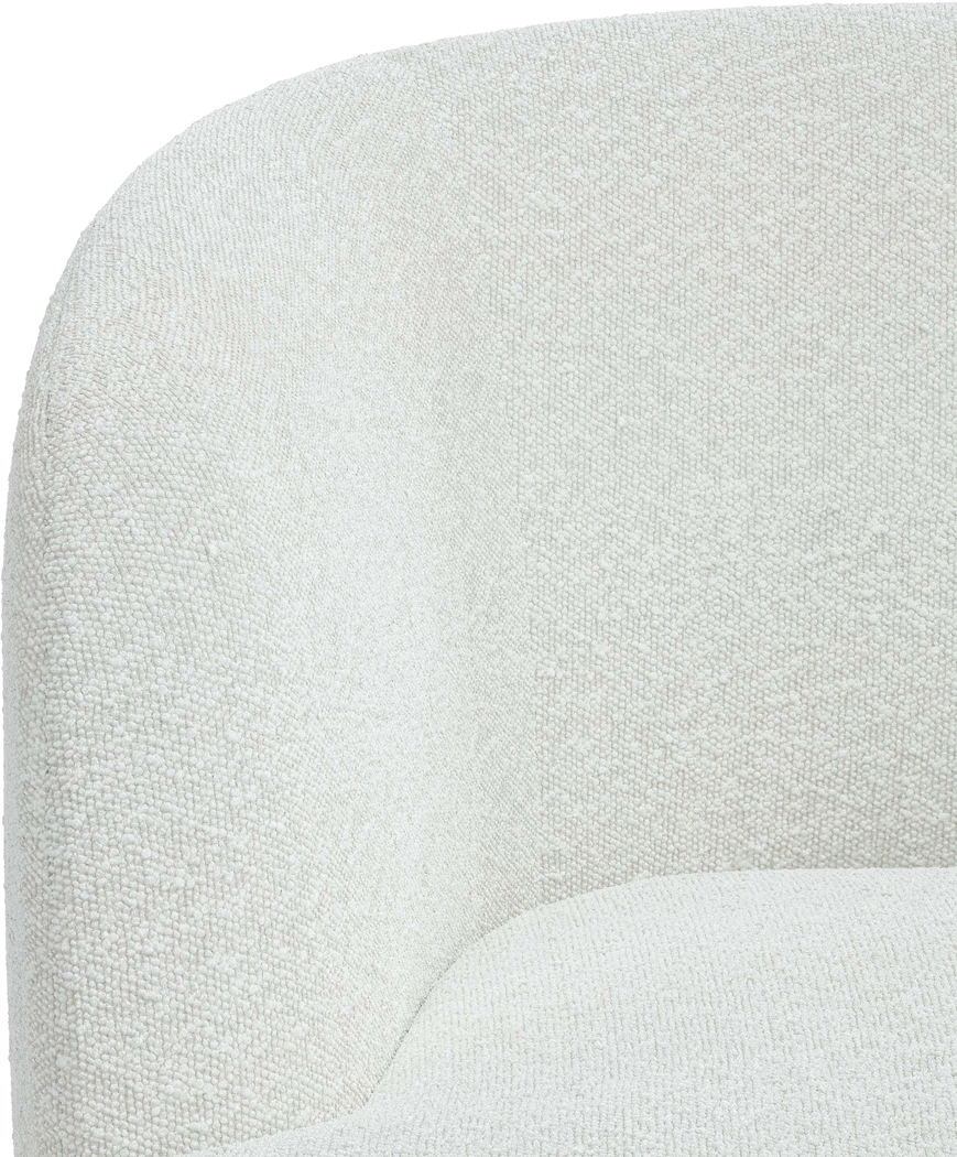 Elloran Cream Swivel Accent Chair - Thumbnail - Image 5