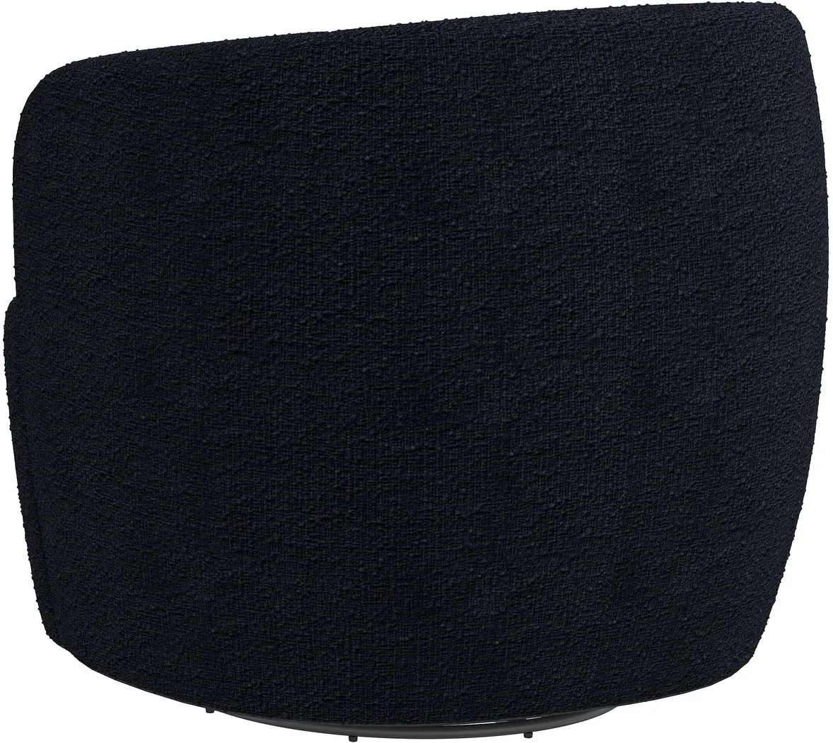 Elloran Dark Blue Swivel Accent Chair - Thumbnail - Image 4