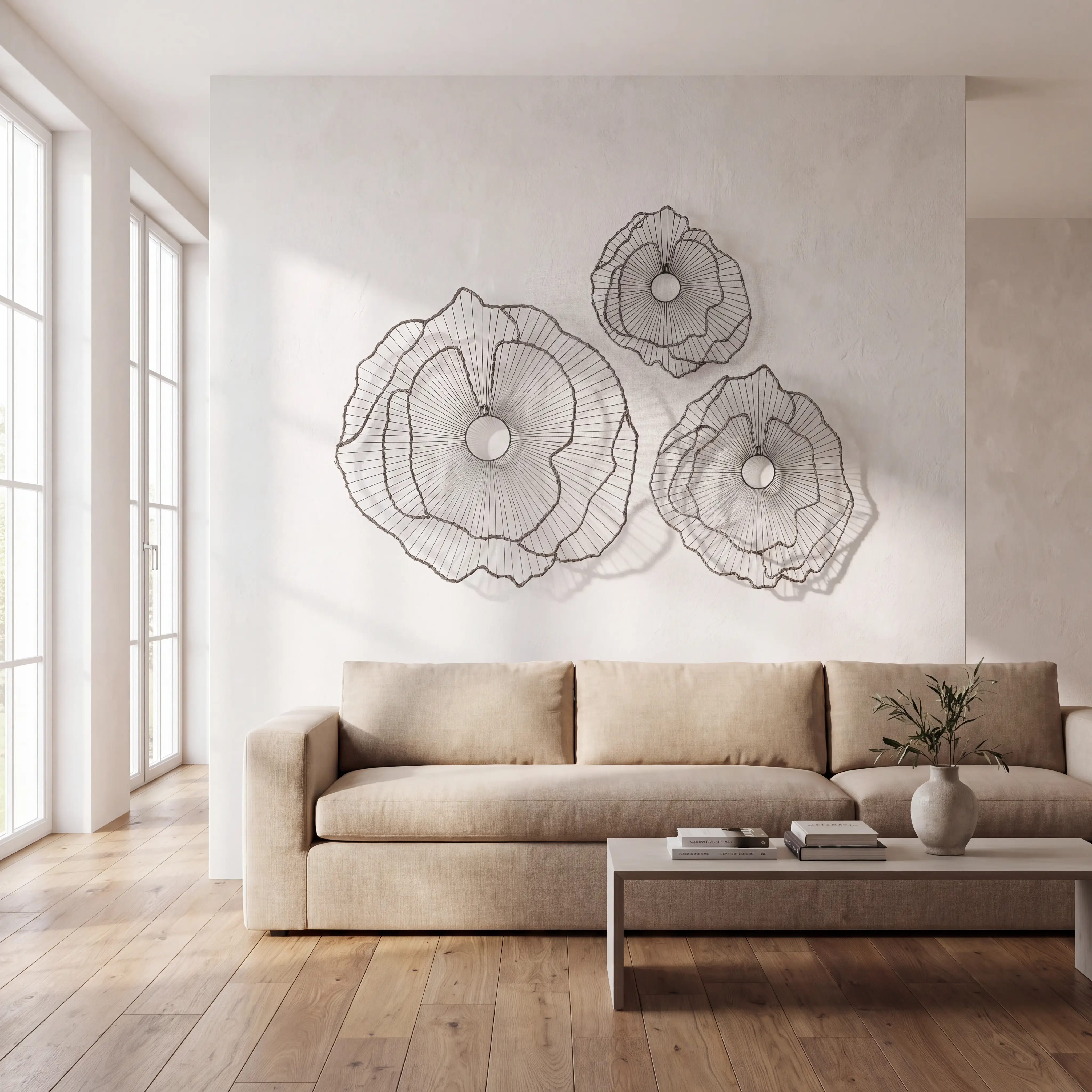 Ellsberg Gold Wall Art, Set of 3 - Thumbnail - Image 2