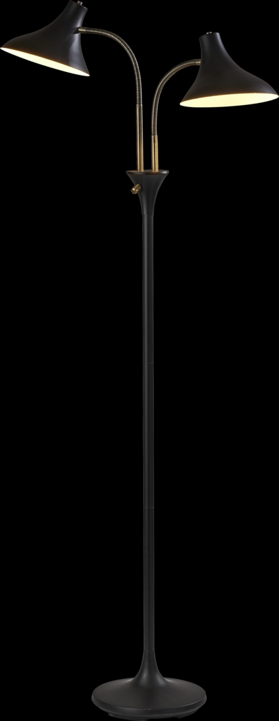 Ellsworth Avenue Black Floor Lamp - Thumbnail - Image 1