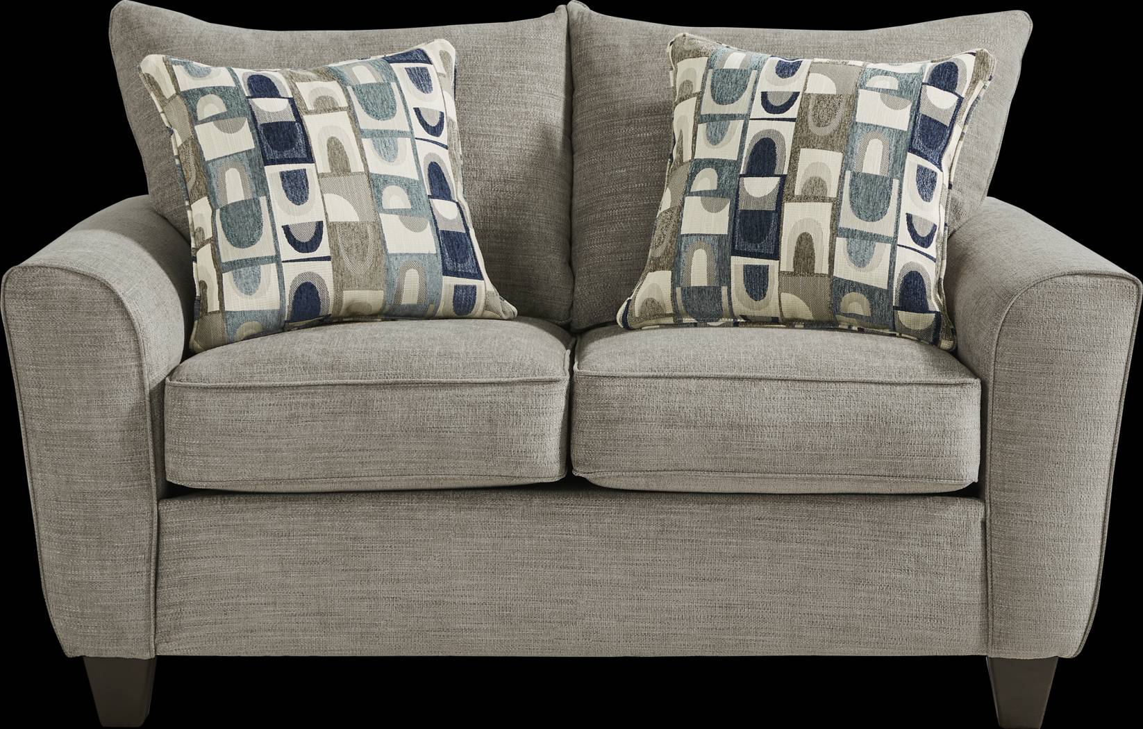 Ellsworth Gray Loveseat - Thumbnail - Image 1