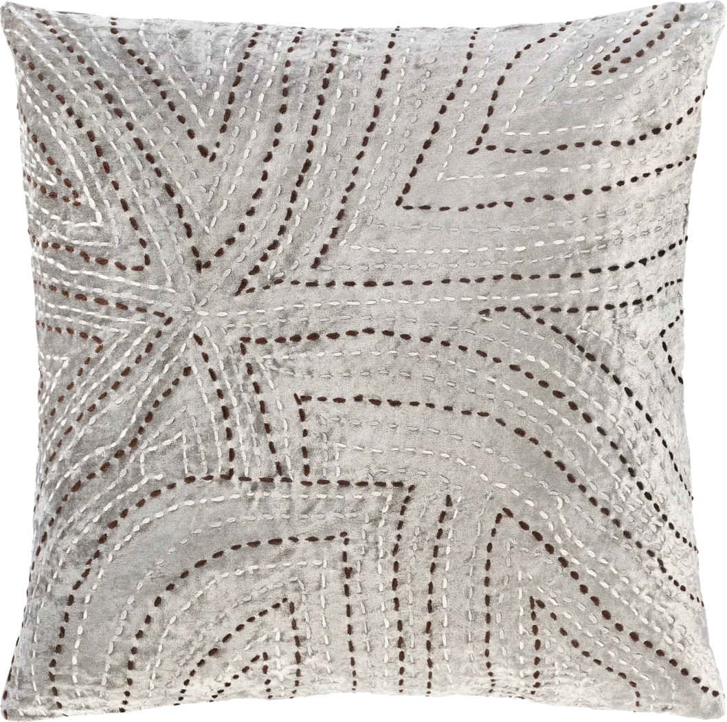 Elluna Gray Accent Pillow - Thumbnail - Image 1