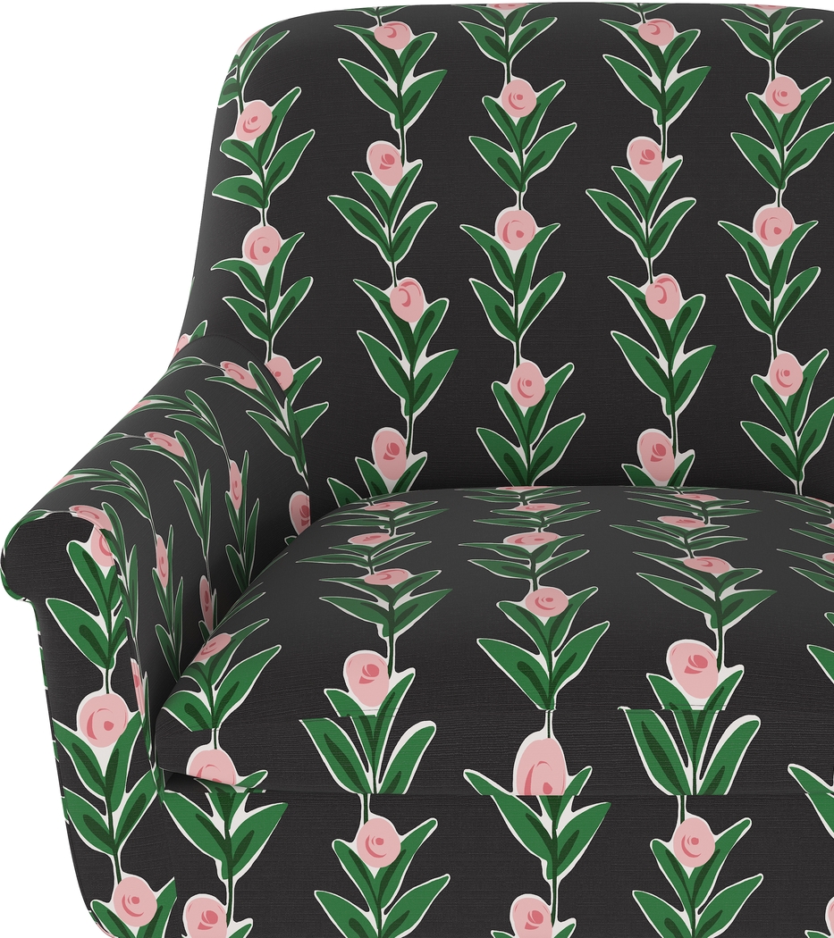 Ellysan Black Accent Chair - Thumbnail - Image 5