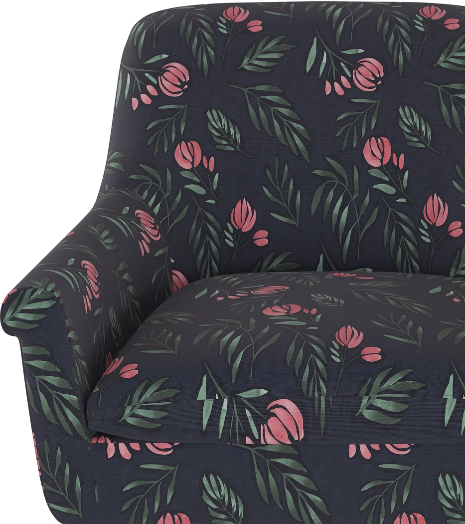 Ellysan Navy Accent Chair - Thumbnail - Image 5