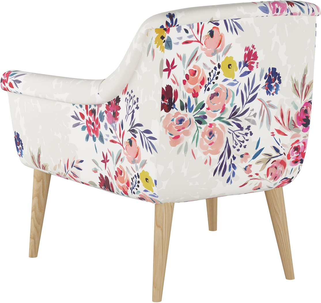 Ellysan Purple Accent Chair - Thumbnail - Image 4