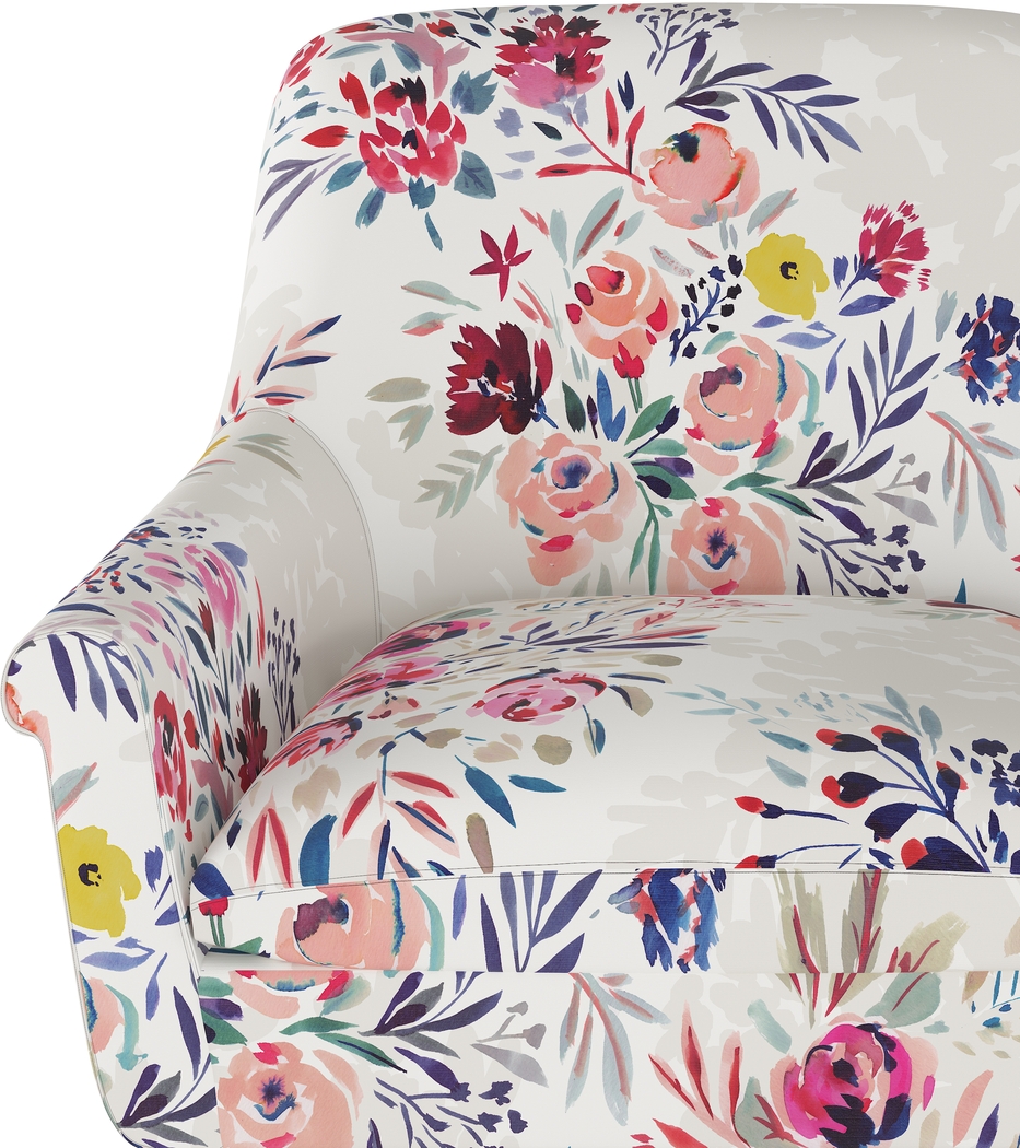 Ellysan Purple Accent Chair - Thumbnail - Image 5