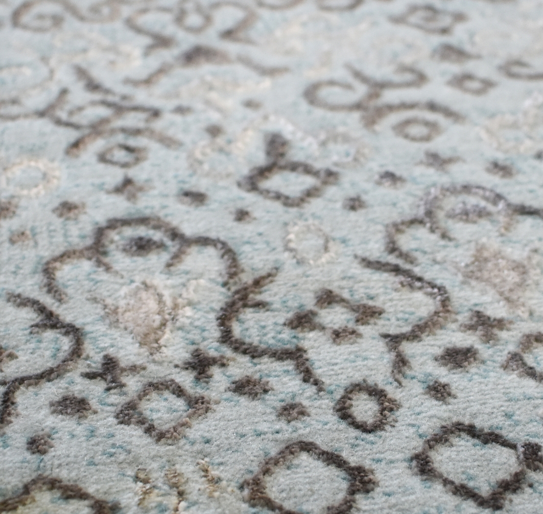 CosmoLiving By Cosmopolitan Ellyse Light Blue 8' x 10' Rug - Thumbnail - Image 3