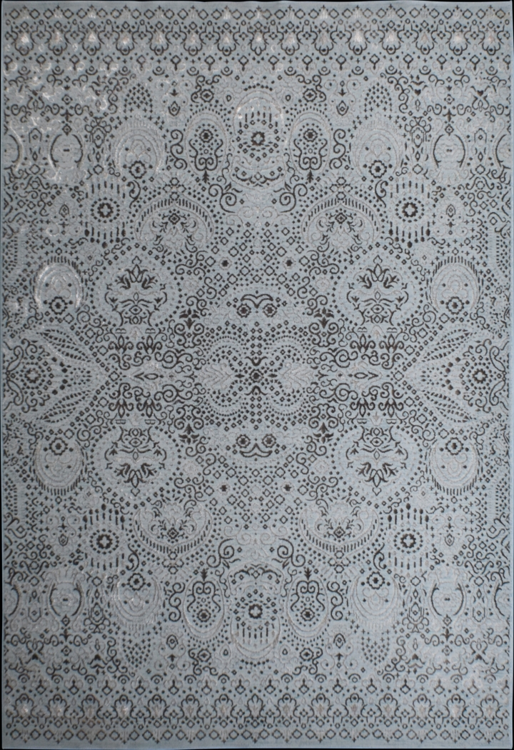 CosmoLiving By Cosmopolitan Ellyse Light Blue 8' x 10' Rug - Thumbnail - Image 1
