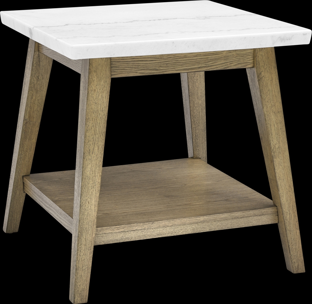 Ellzey Brown End Table - Thumbnail - Image 1