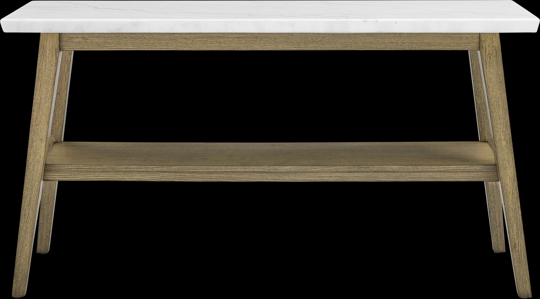 Ellzey Brown Sofa Table - Thumbnail - Image 3