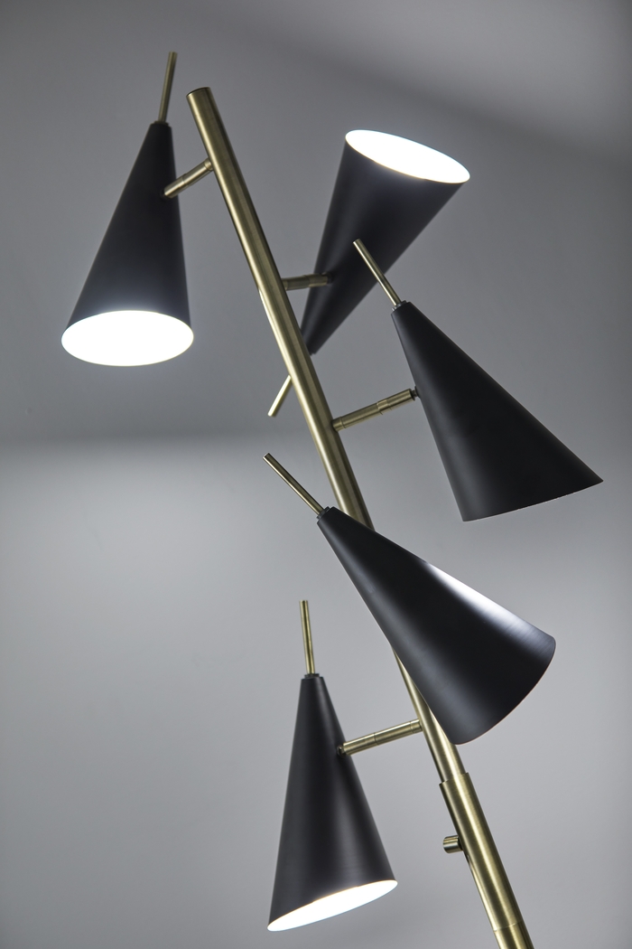 Elm Way Brass Floor Lamp - Thumbnail - Image 7
