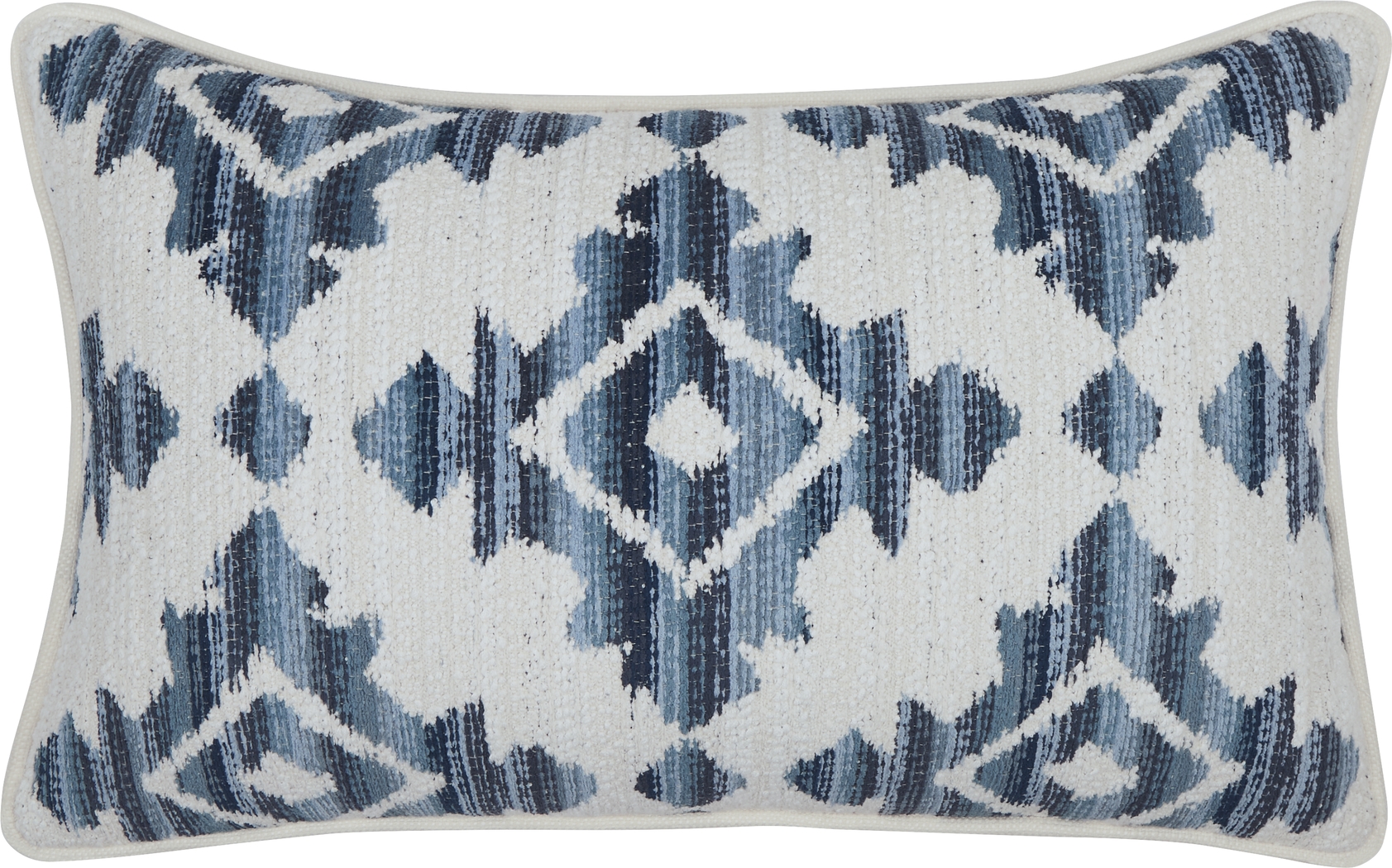 Elmaple Dark Blue Indoor/Outdoor Accent Pillow - Thumbnail - Image 1