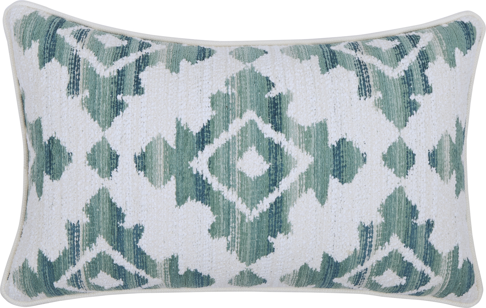 Elmaple Teal Indoor/Outdoor Accent Pillow - Thumbnail - Image 1