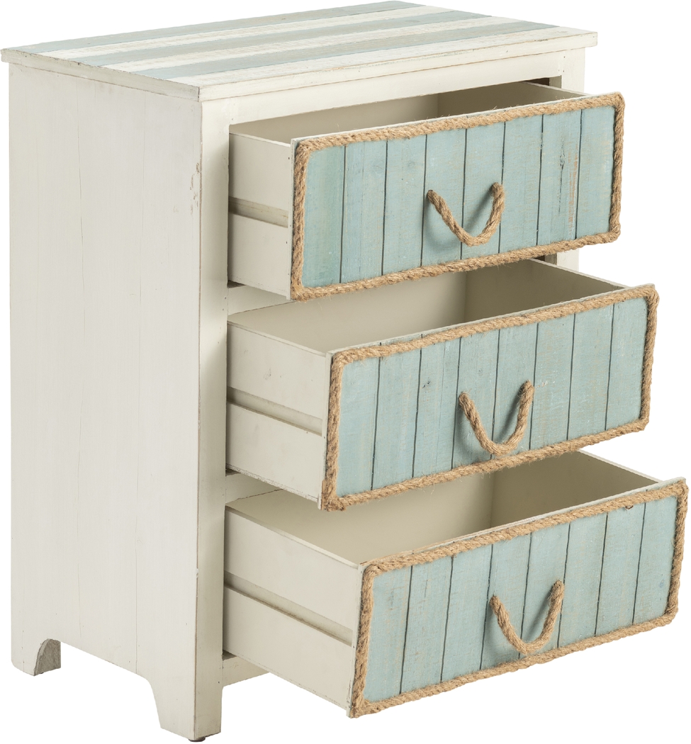 Elmar Sea Blue Accent Cabinet - Thumbnail - Image 3