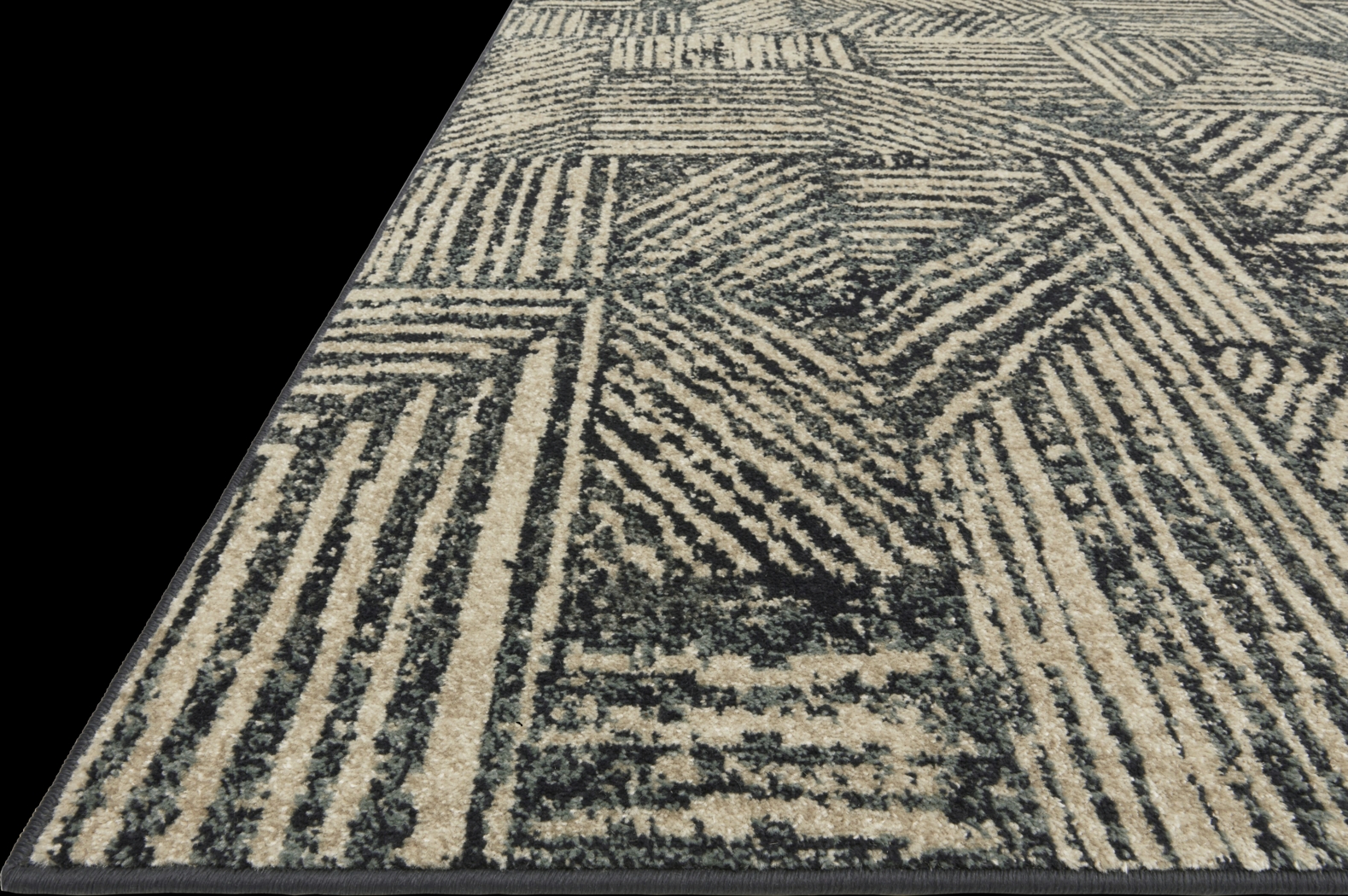 Elmbel Black 2'3 x 7'6 Runner Rug - Thumbnail - Image 4