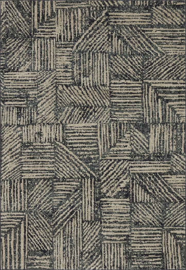 Elmbel Black 7'10 x 10' Rug - Thumbnail - Image 1