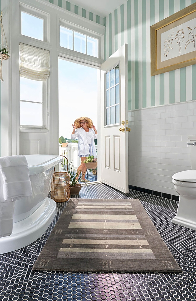 Elmbron Charcoal 5' x 8' Rug - Thumbnail - Image 2