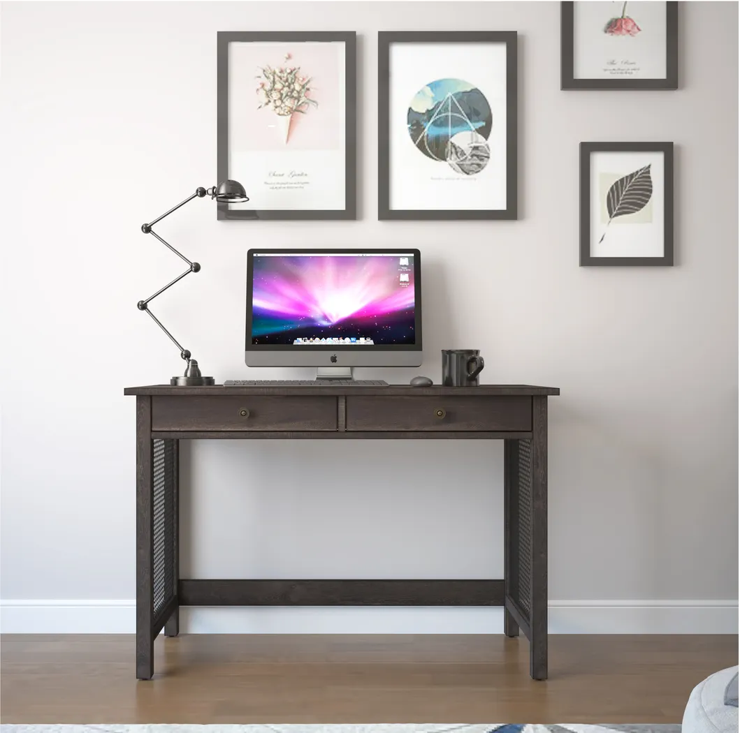 Elmbrook Dark Brown Desk - Image 7