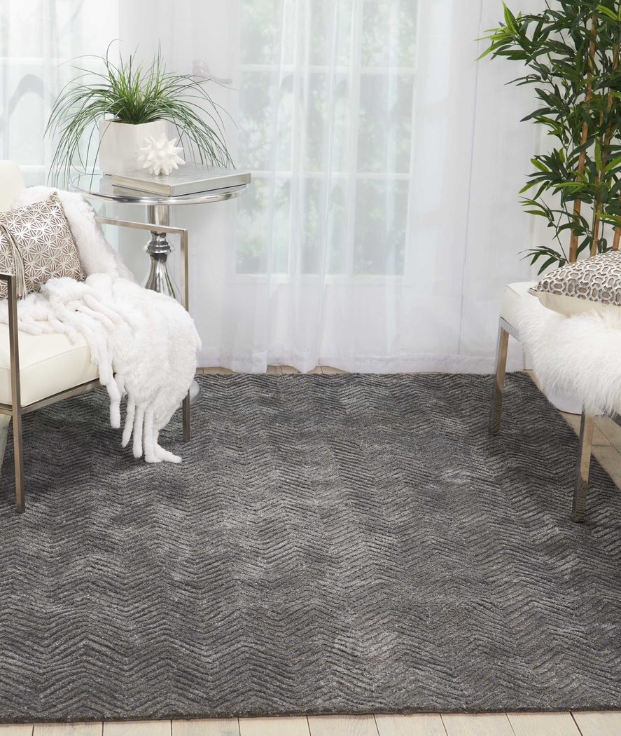 Elmena Gray 5'3 x 7'4 Rug - Thumbnail - Image 4