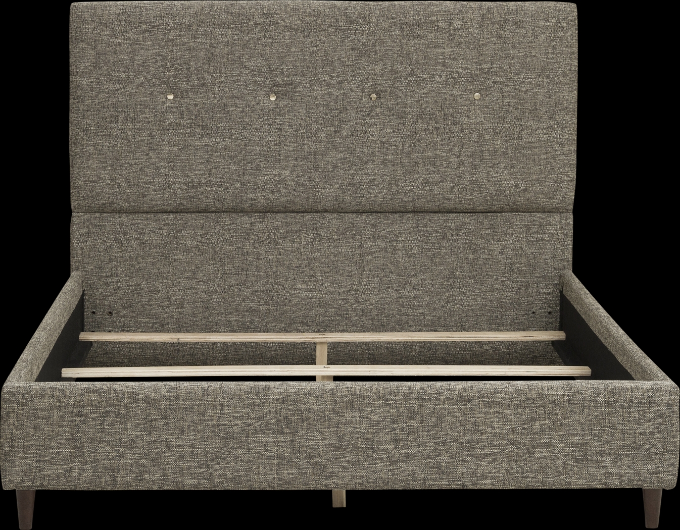 Elmer Way Gray Queen Bed - Thumbnail - Image 4