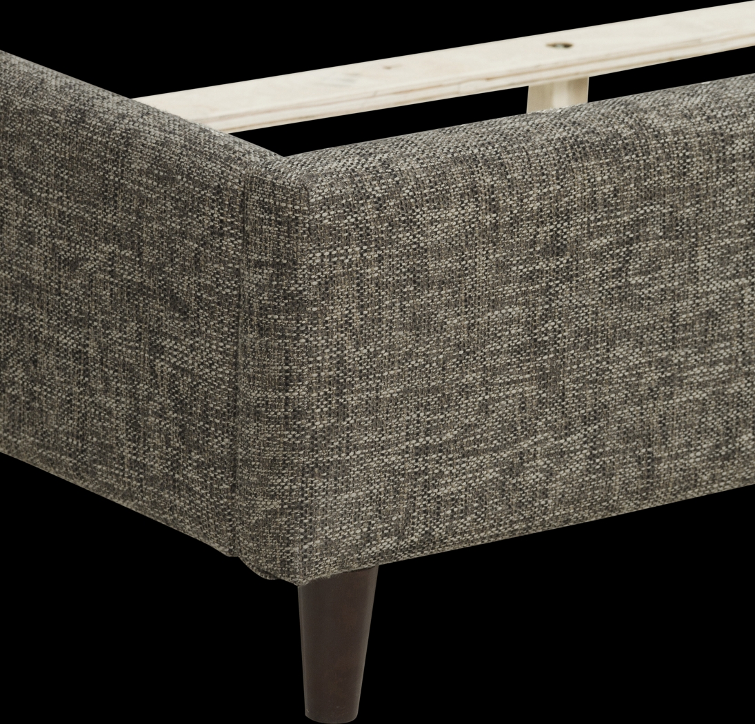 Elmer Way Gray Queen Bed - Thumbnail - Image 8