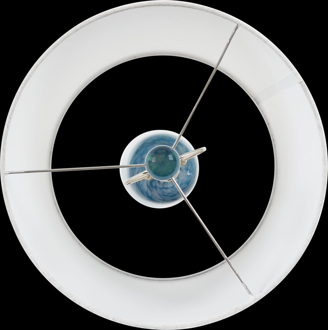 Elmere Bend Blue Lamp - Thumbnail - Image 2