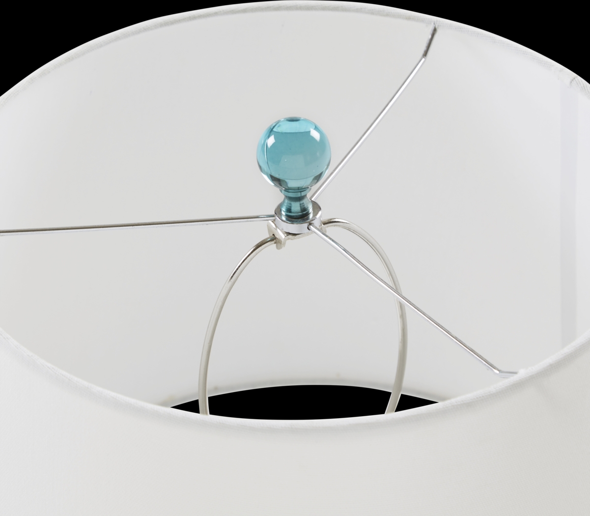 Elmere Bend Blue Lamp - Thumbnail - Image 3