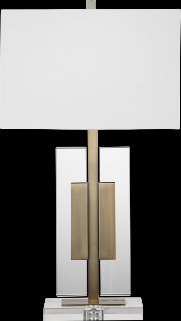 Elmhurst Circle Brass Lamp - Thumbnail - Image 1