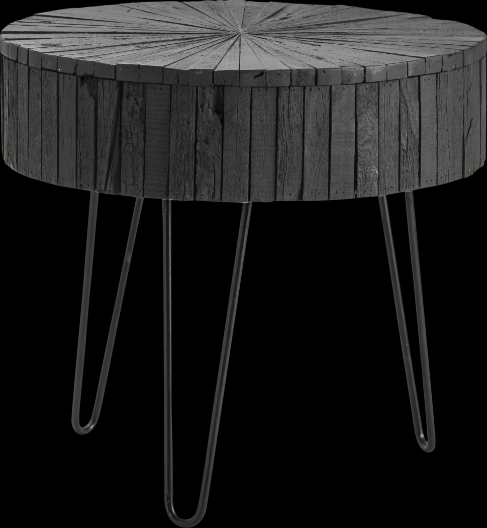 Elmond Ann Black End Table - Thumbnail - Image 1