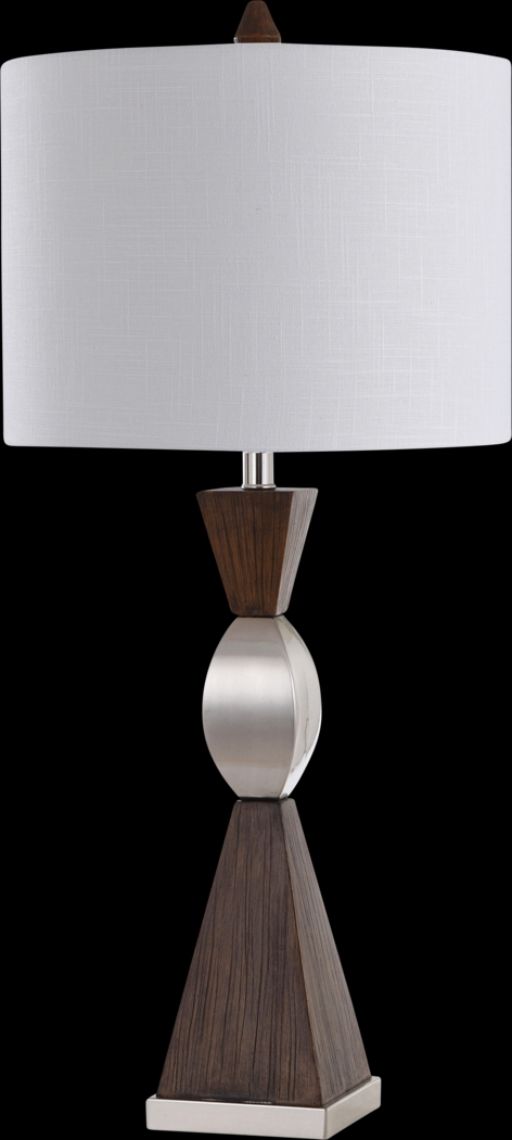 Elmond Circle Brown Lamp - Thumbnail - Image 1