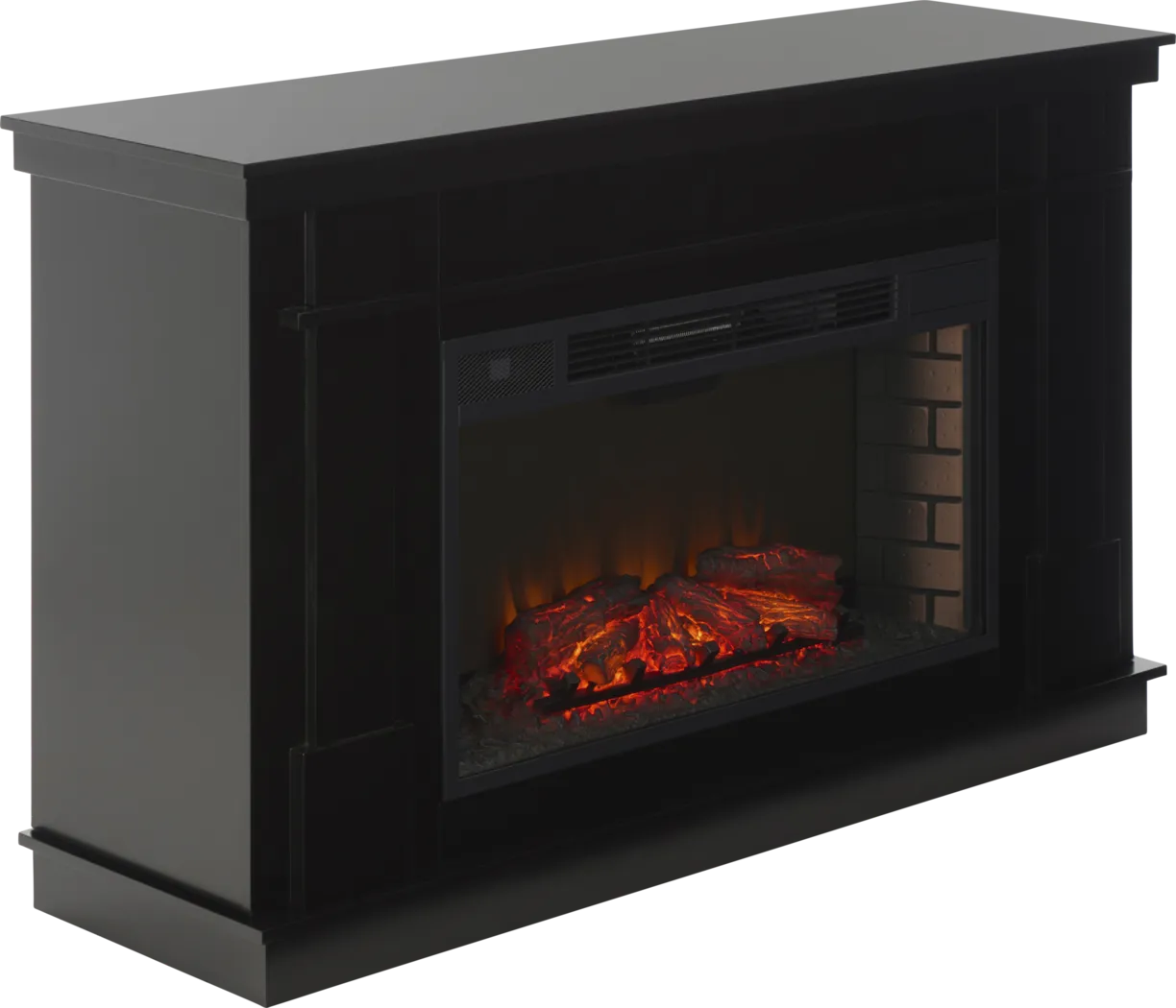 Elmpond Black 55 in. Console with Electric Fireplace - Image 11