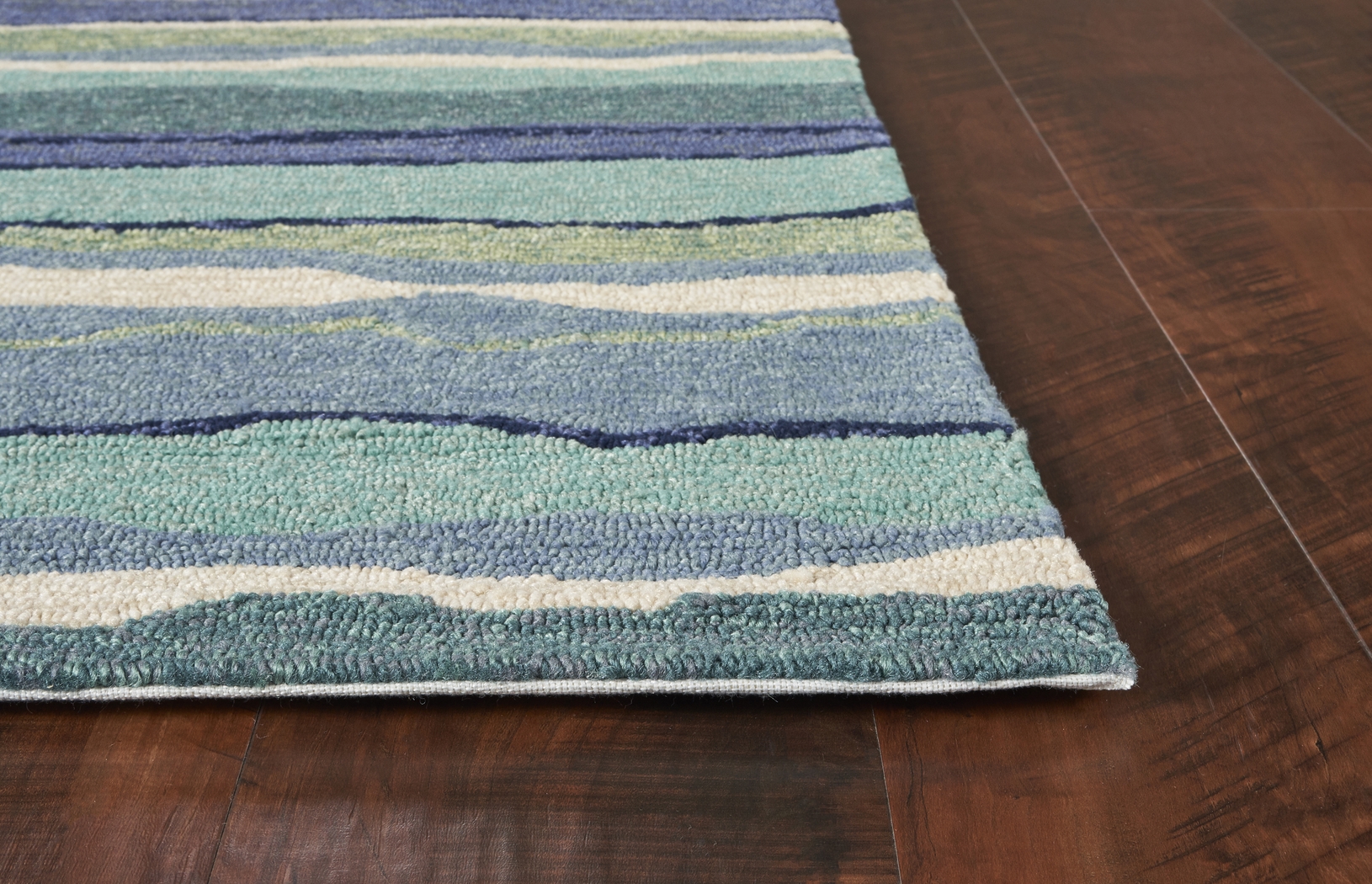 Elmronto Blue 7'6 x 9'6 Indoor/Outdoor Rug - Thumbnail - Image 4