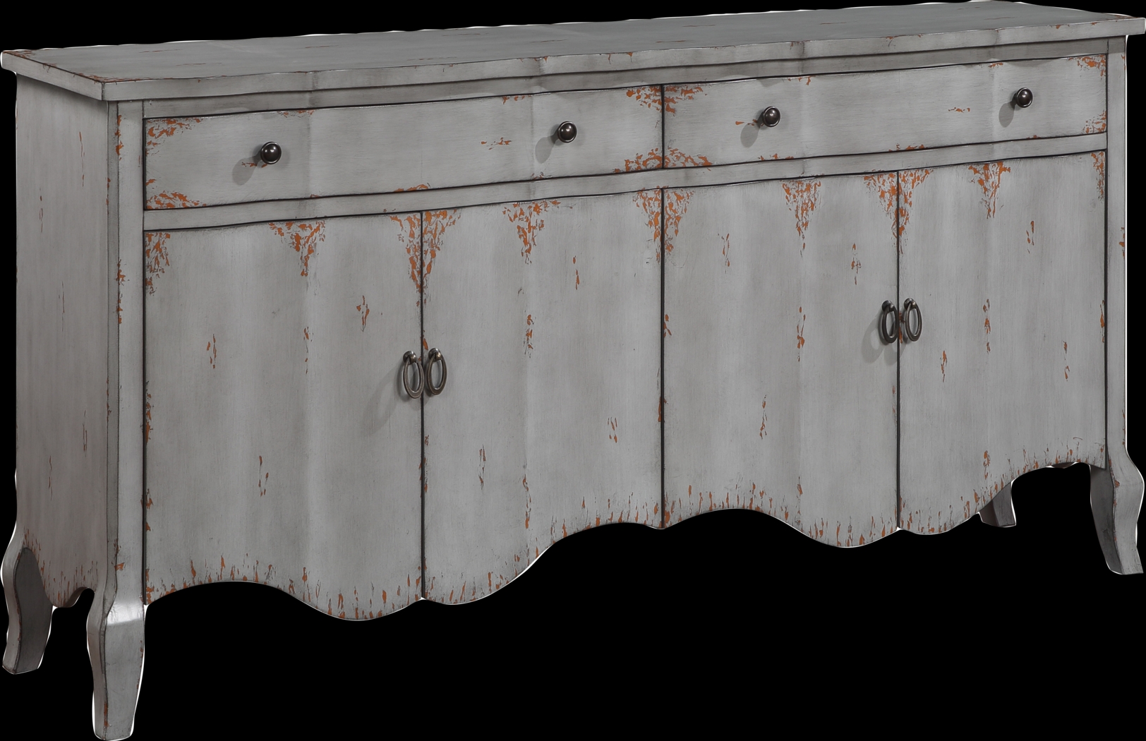 Elmsere Blue Credenza - Thumbnail - Image 1