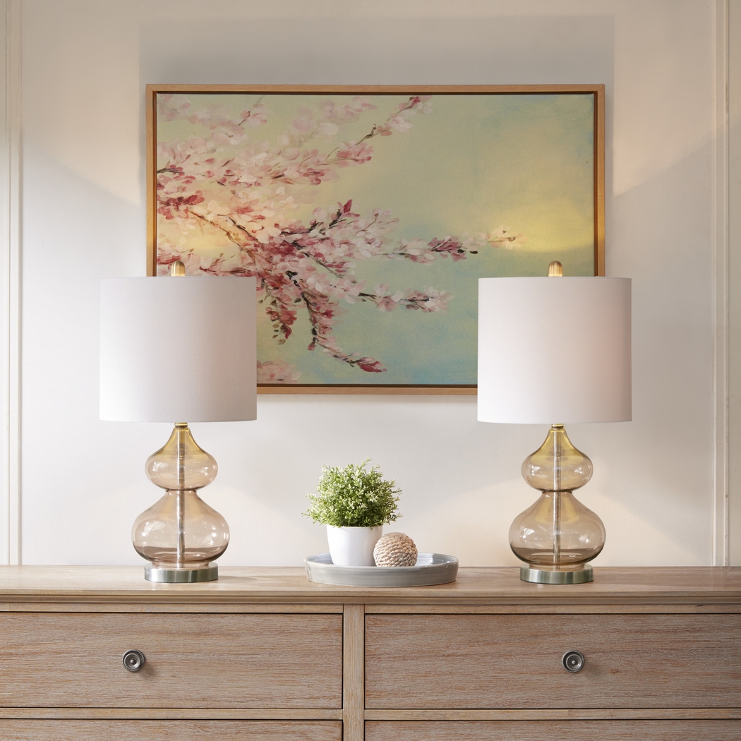 Elmsgrove Pink Table Lamps, Set of 2 - Thumbnail - Image 2