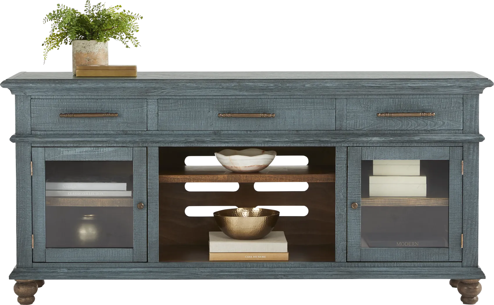 Elmstead Blue 72 in. Credenza - Thumbnail - Image 2