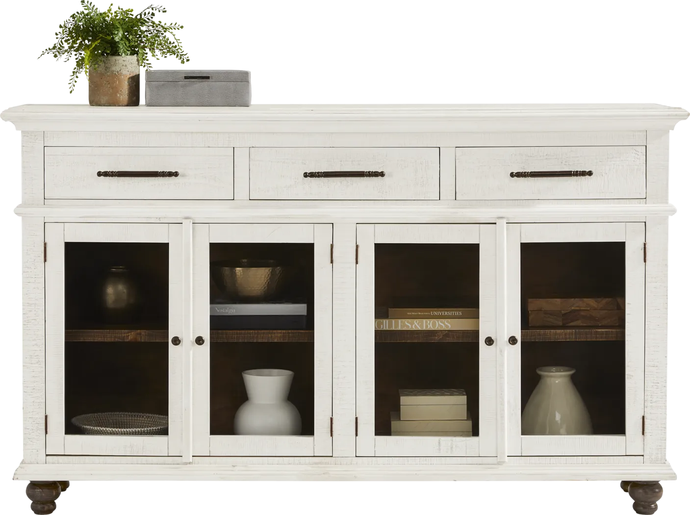Elmstead White 70 in. Credenza - Thumbnail - Image 2