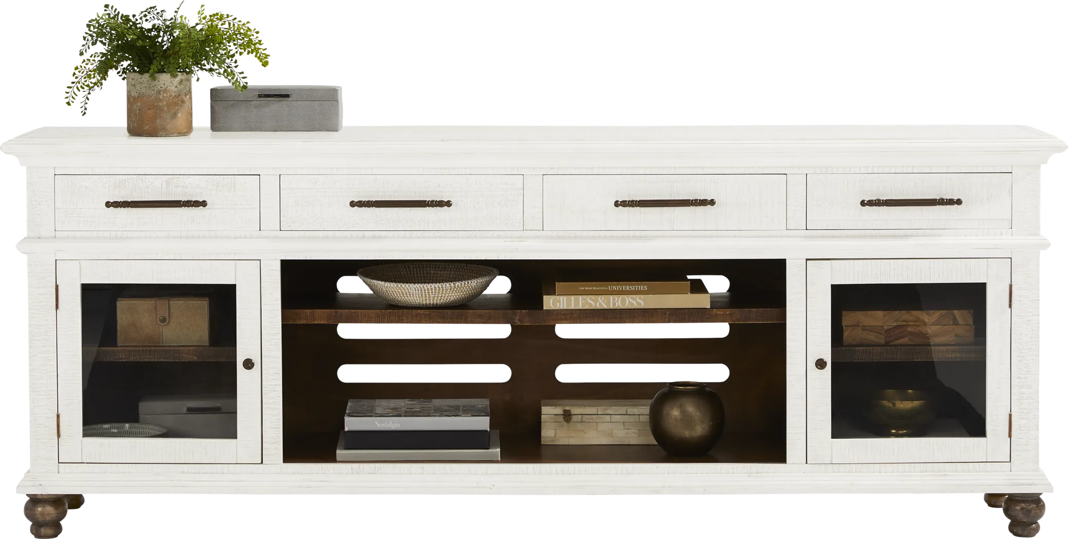 Elmstead White 88 in. Credenza - Thumbnail - Image 2