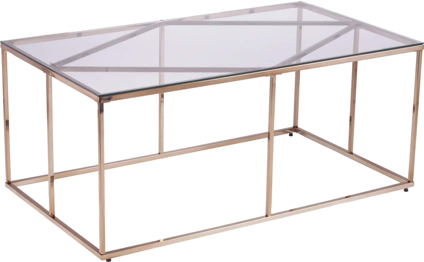 Elmway Clear Cocktail Table - Thumbnail - Image 1