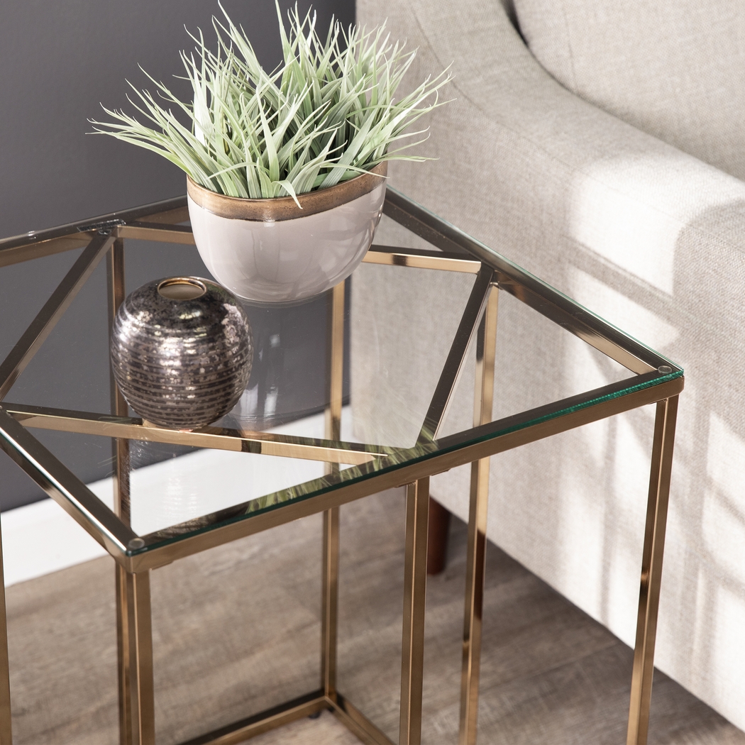 Elmway Clear End Table - Thumbnail - Image 3