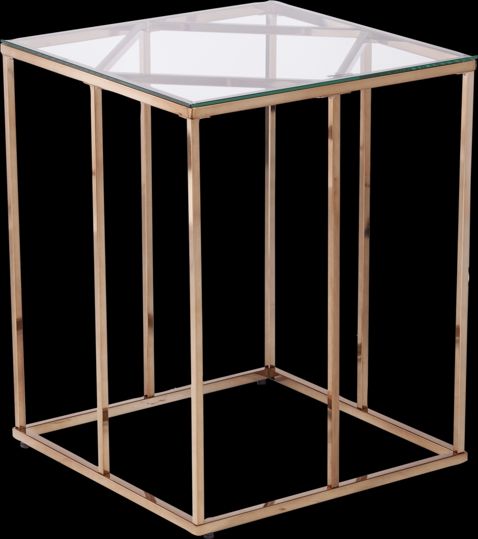 Elmway Clear End Table - Thumbnail - Image 1