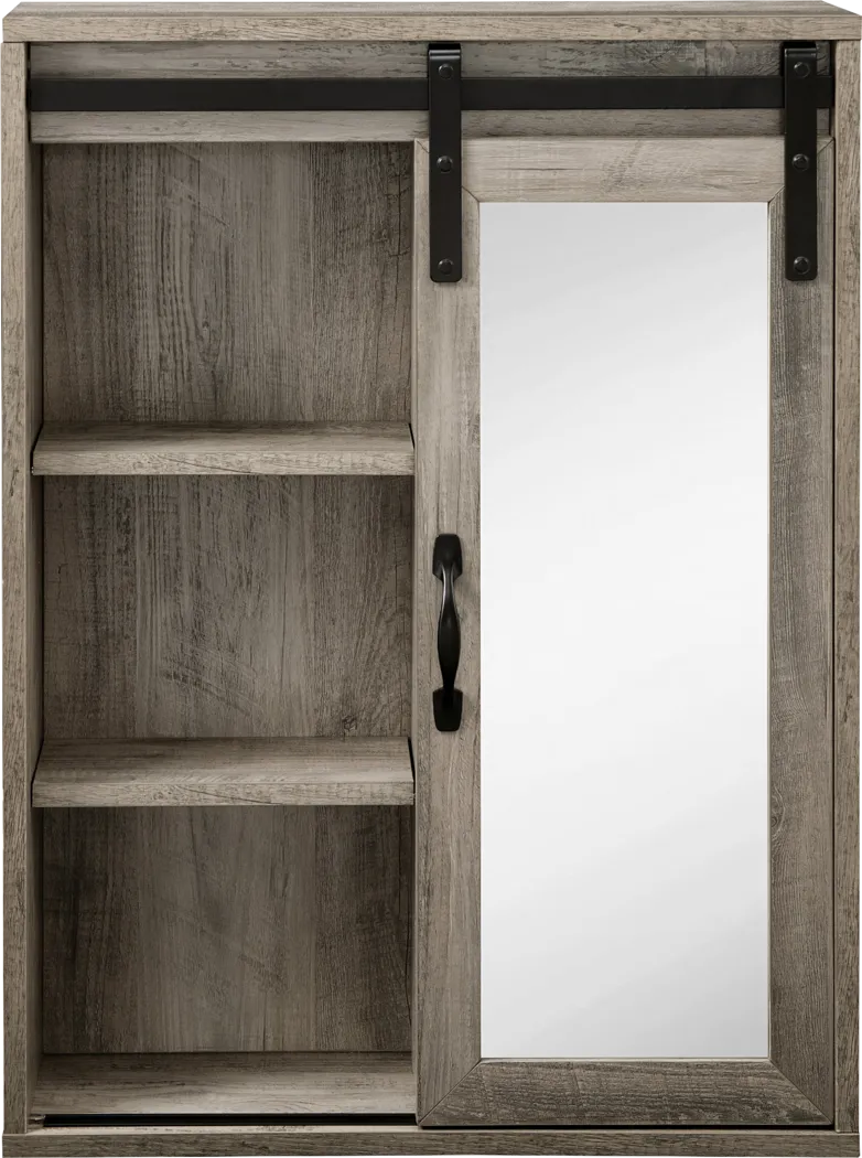 Elnoran Gray Wall Cabinet - Thumbnail - Image 1