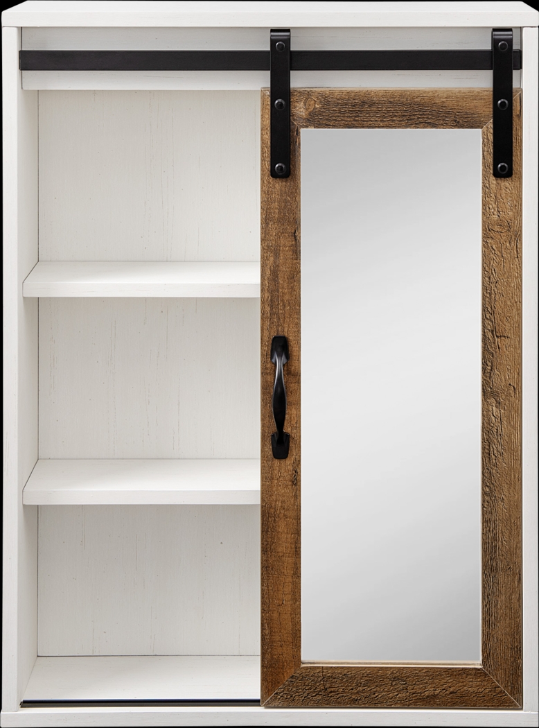 Elnoran Oak Wall Cabinet - Thumbnail - Image 1