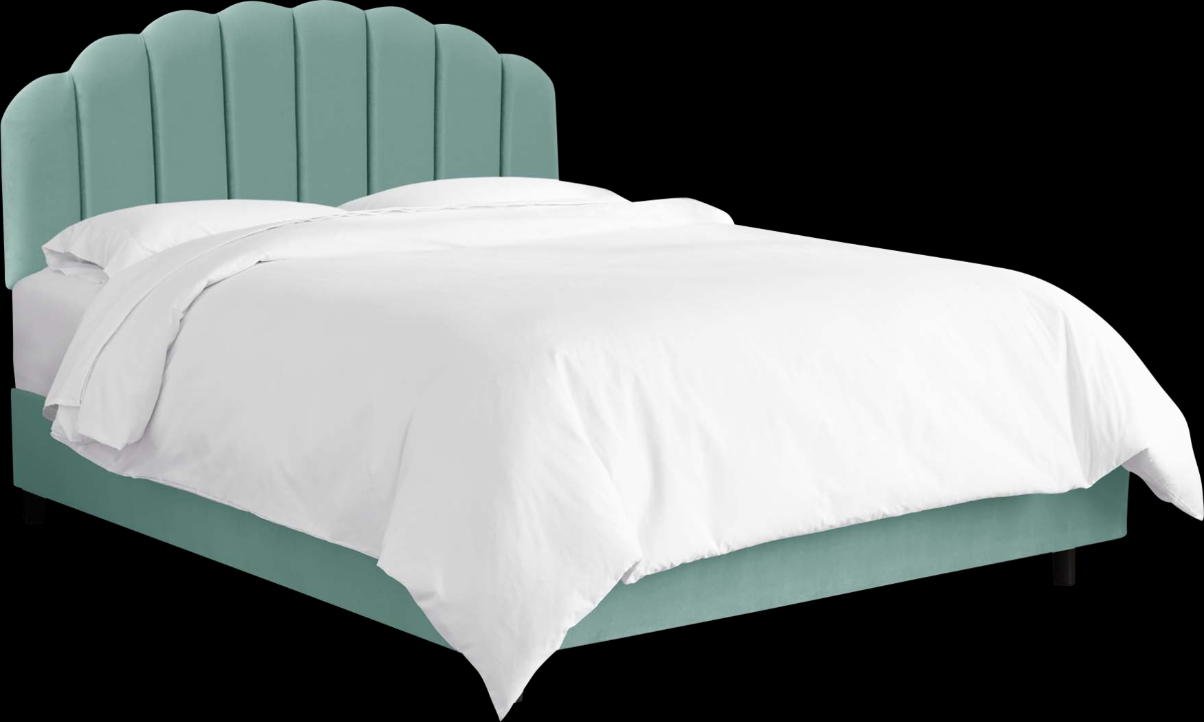 Eloisan Aqua California King Bed - Thumbnail - Image 1