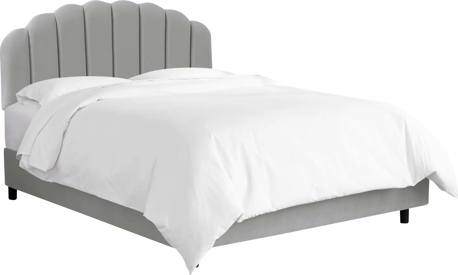 Eloisan Gray California King Bed - Thumbnail - Image 1