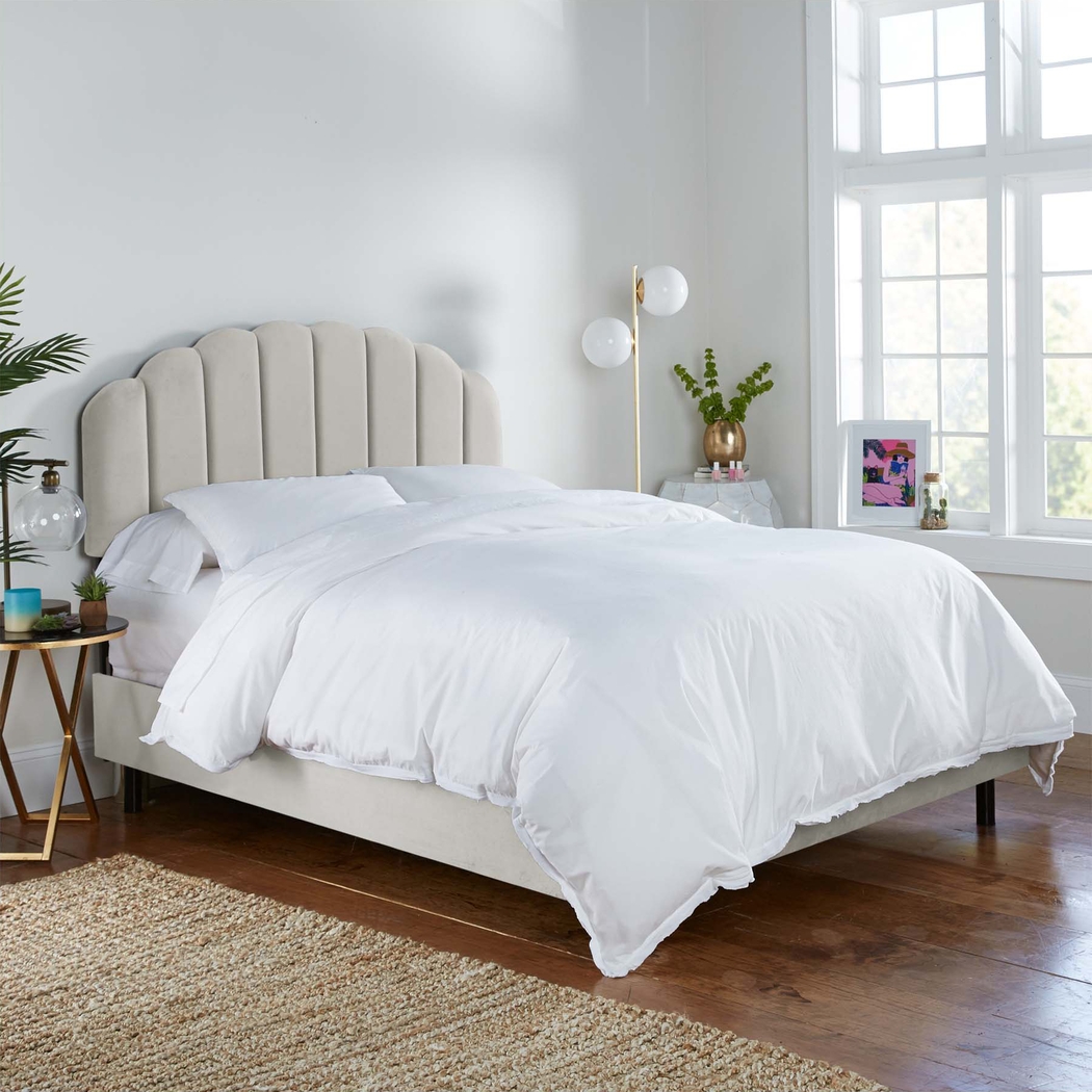 Eloisan Light Gray Queen Bed - Thumbnail - Image 5