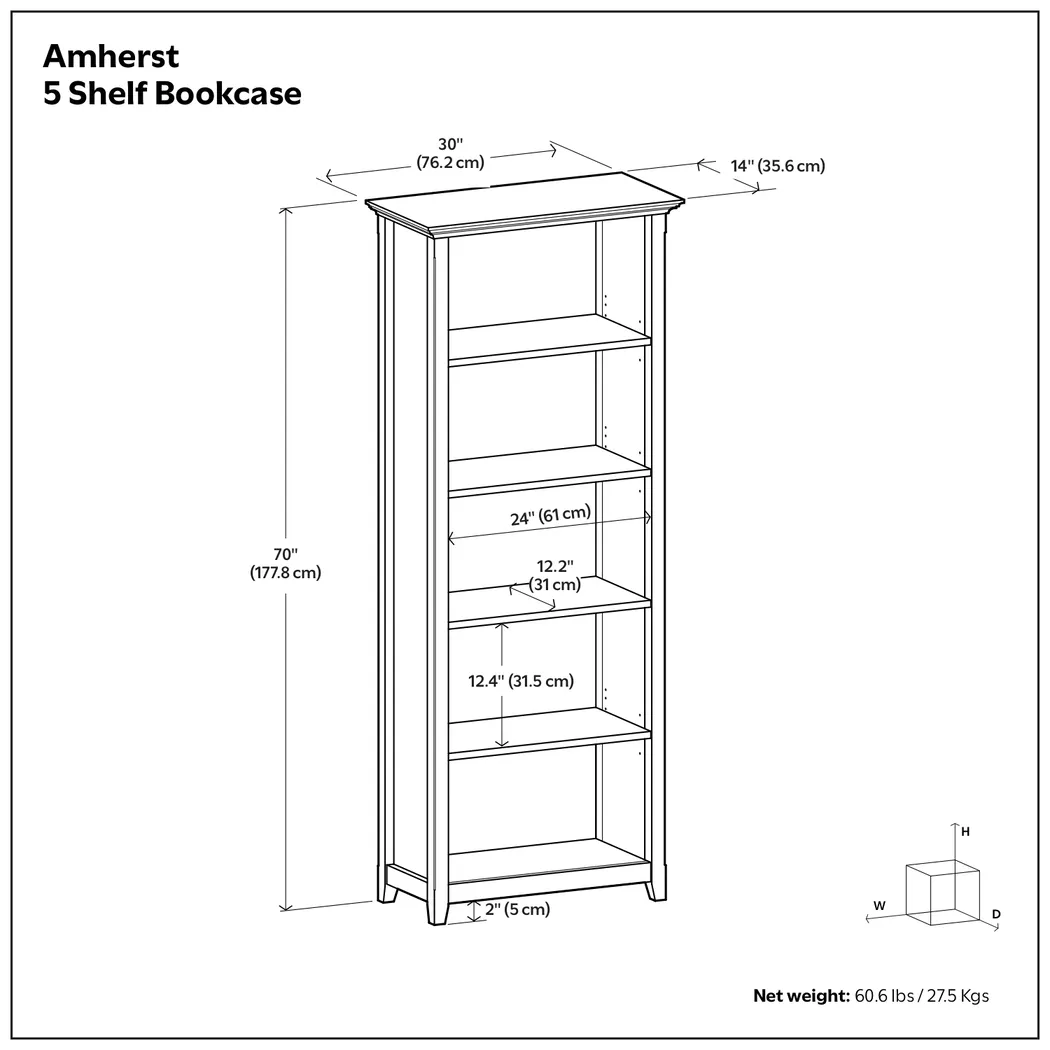 Eloise White Bookshelf - Thumbnail - Image 3
