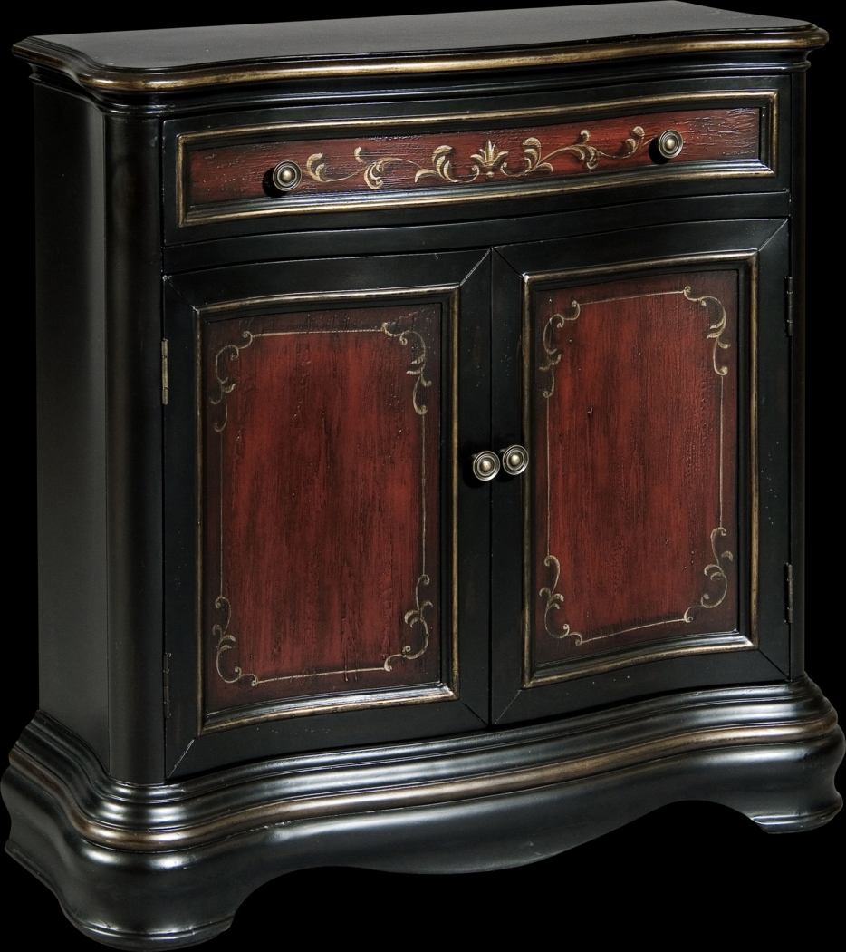 Eloisen II Black Accent Cabinet - Thumbnail - Image 1