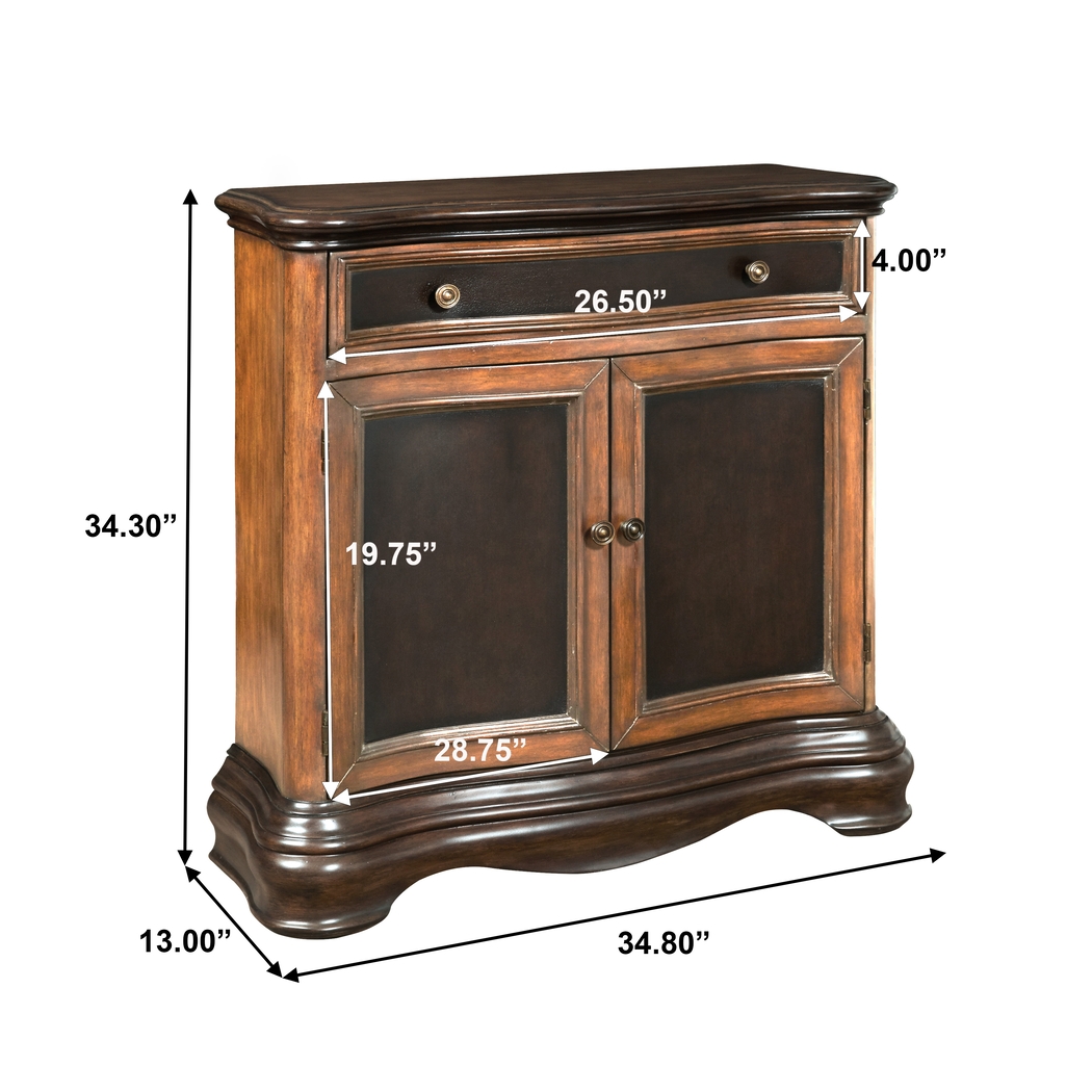 Eloisen III Brown Accent Cabinet - Thumbnail - Image 8