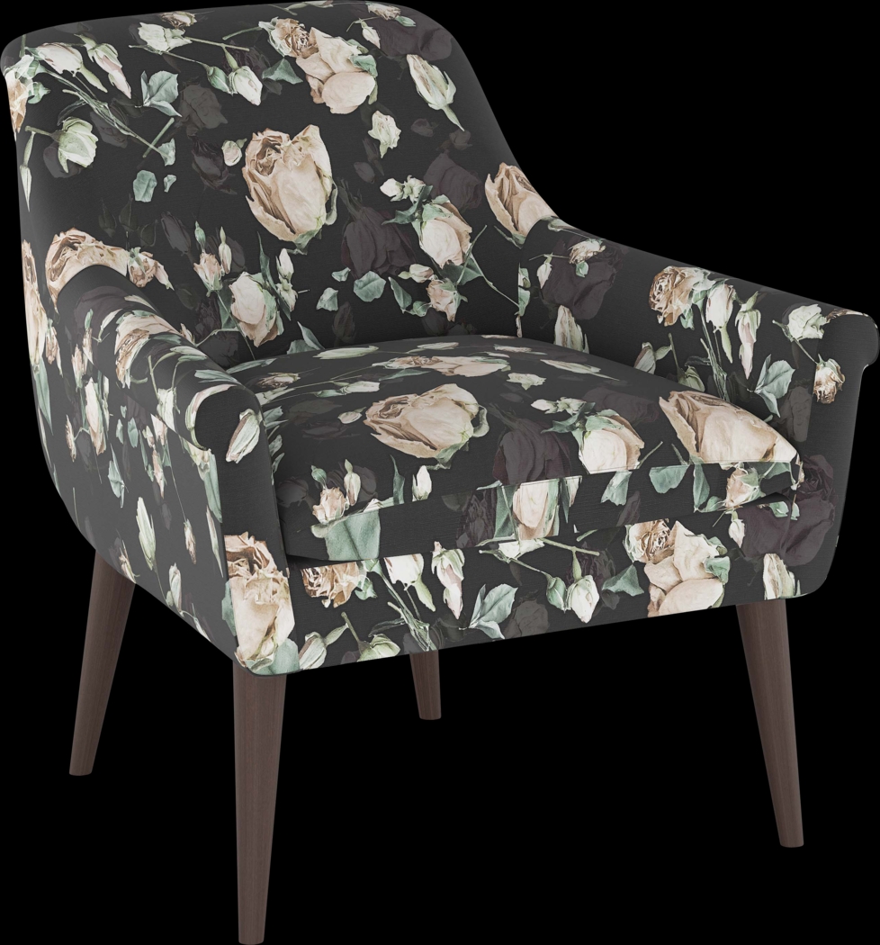 Elonian Black Accent Chair - Thumbnail - Image 1