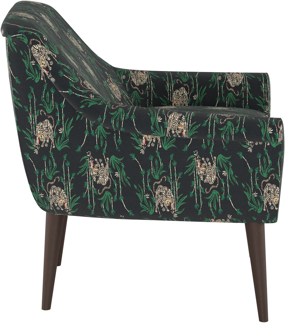 Elonian Green Accent Chair - Thumbnail - Image 3
